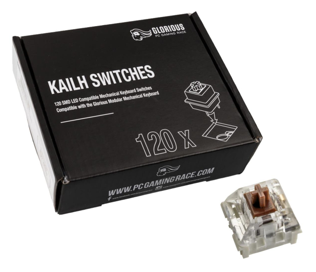 Glorious Kailh Speed Bronze Switches (120 szt.) KAI-BRONZE - 595777 - zdjęcie